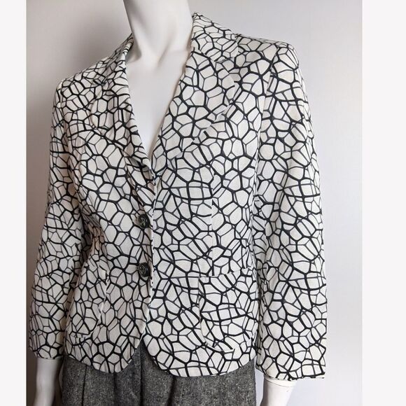 Escada geometric print blazer - Picture 3 of 15